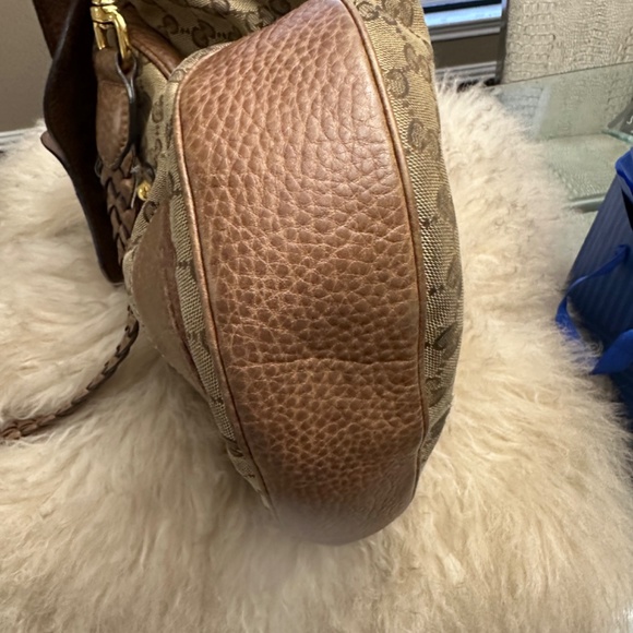 VINTAGE GG Canvas Large New Pelham Shoulder Bag - Picture 15 of 15